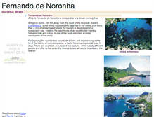 Tablet Screenshot of fernando-de-noronha.org